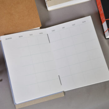 自填式行事曆 格式  | 客製化手工書 - 內頁