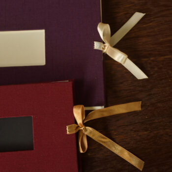 書綁-緞帶蝴蝶結 | 客製化 手工書 - 加購服務