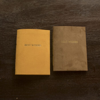 Best Wishes 卡片書 | 客製化燙金 禮物書 card 3
