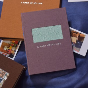 A PART OF MY LIFE - 片段 崁入式相冊 | 客製化鑲嵌 抽換相本
